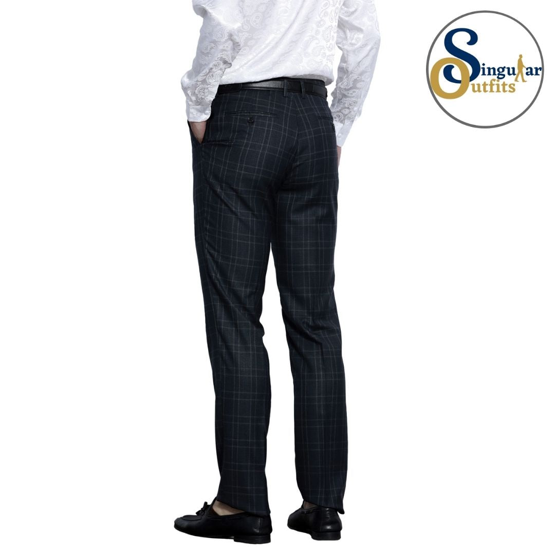 Pantalones Formales de vestir Corte Ajustado para Hombre SO-MP112SK04 Skinny Fit Formal Dress Pants for Men