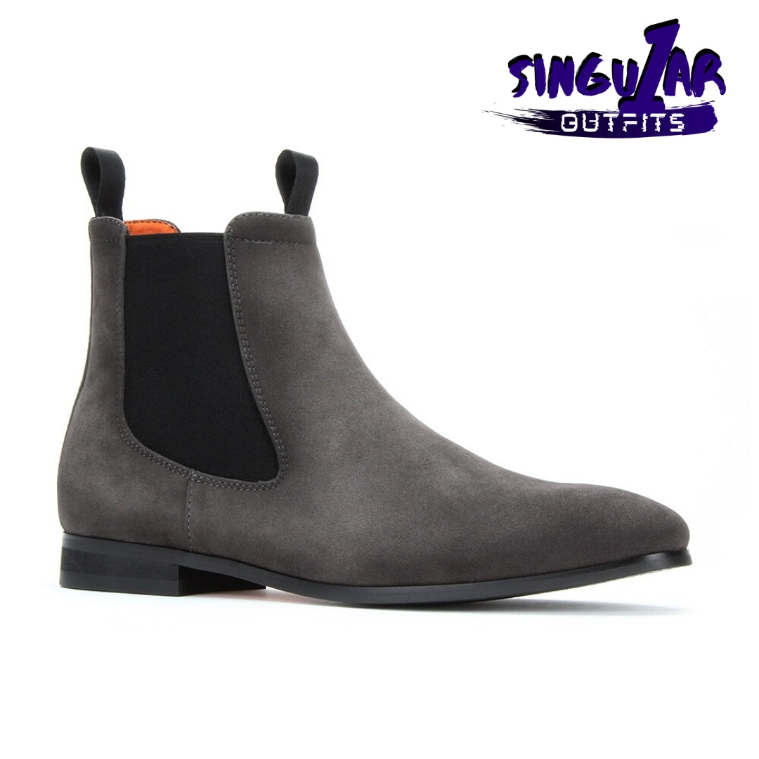 SL-B746 Charcoal  Men's Shoes Singular Outfits Zapatos para Hombre Santino Luciano Shoes