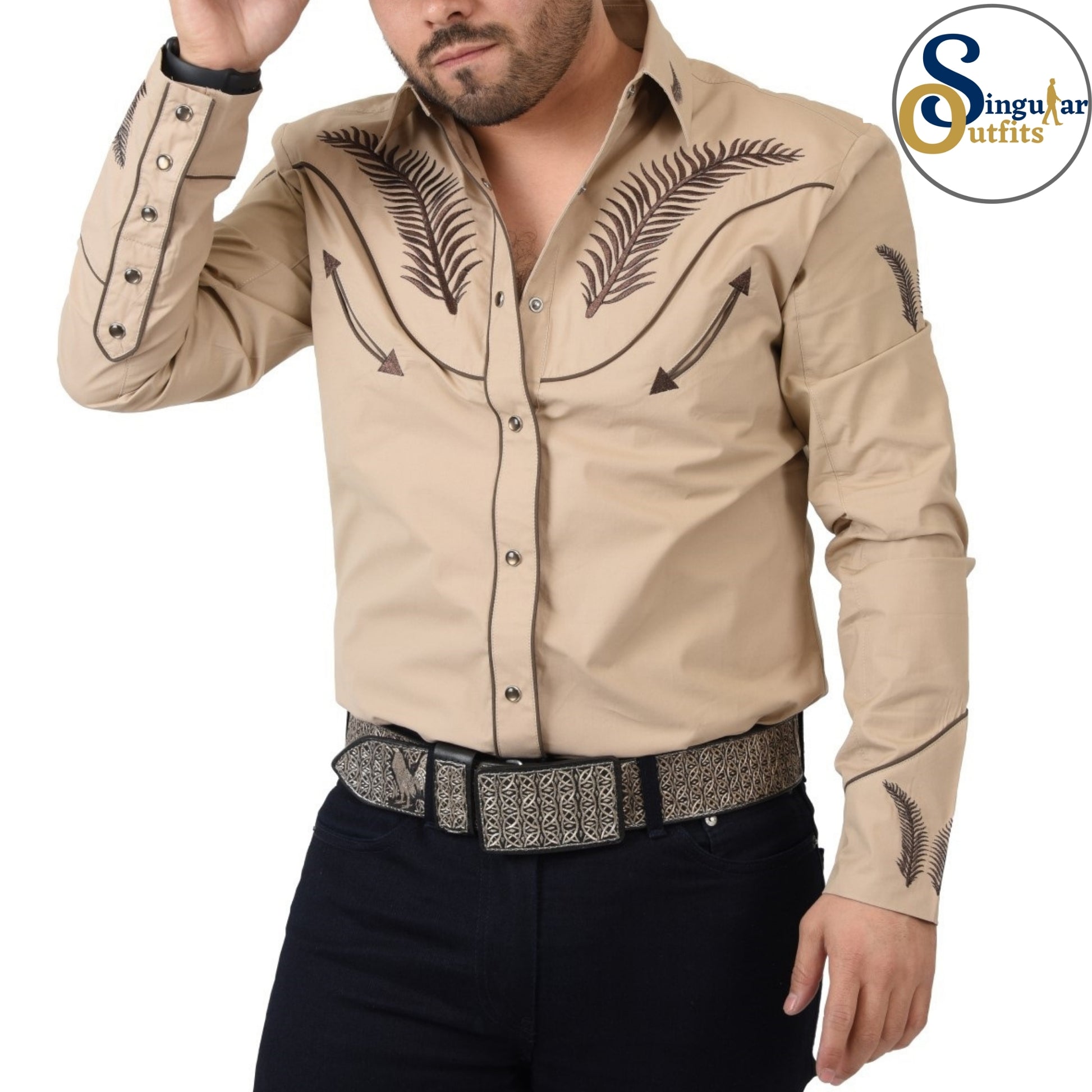 Charro Shirt SO-WD0853 - Camisa Charra para Hombre