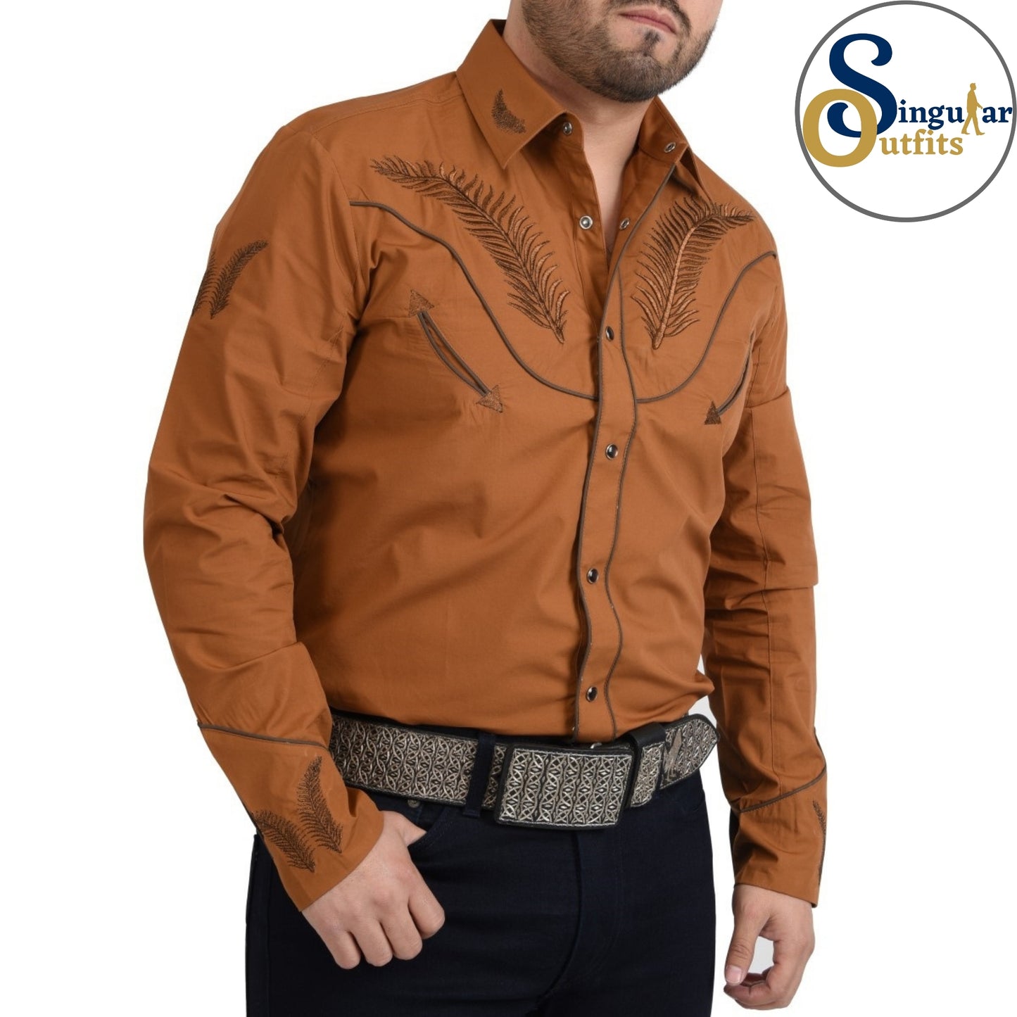 Charro Shirt SO-WD0855 - Camisa Charra para Hombre