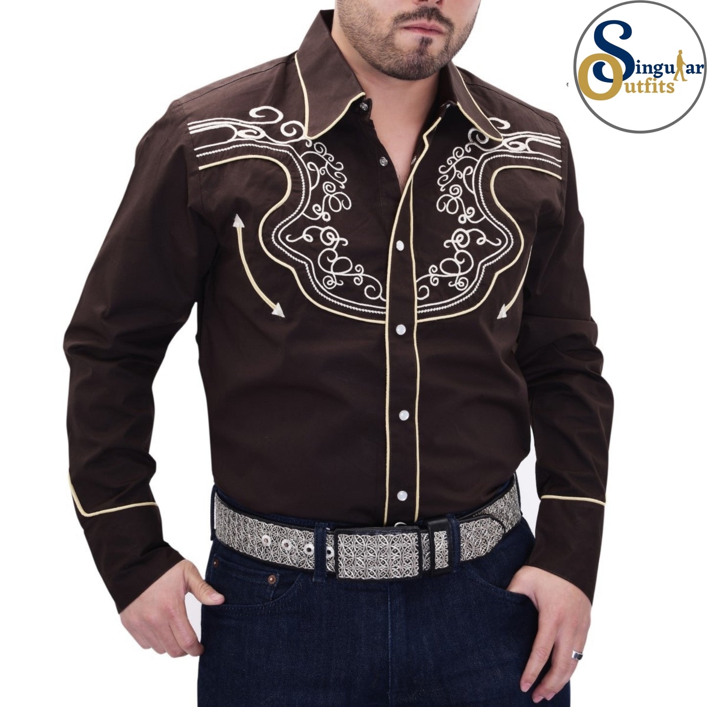 Charro Shirt SO-WD0964 - Camisa Charra para Hombre