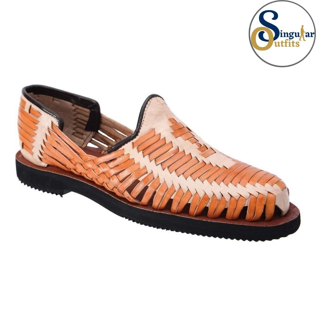 Slip-On Authentic Mexican Huaraches SO-TM31263 Singular Outfits Autenticos Huaraches Mexicanos