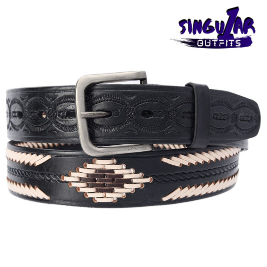 TM-10102 Leather Belt | Cinturon de Piel