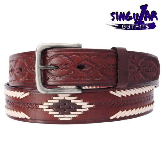 TM-10104 Leather Belt | Cinturon de Piel