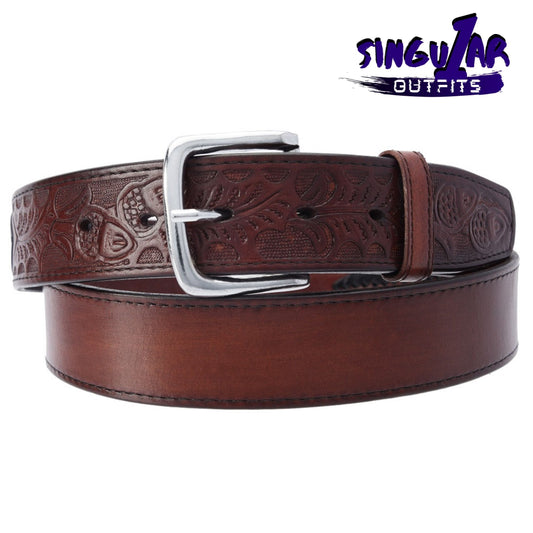 TM-10164 Leather Belt | Cinturon de Piel
