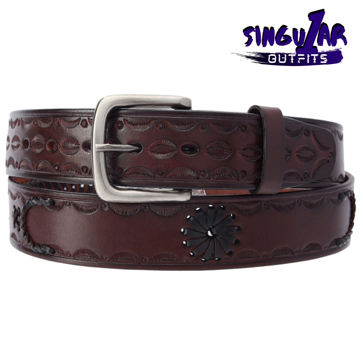 TM-10171 Leather Belt | Cinturon de Piel