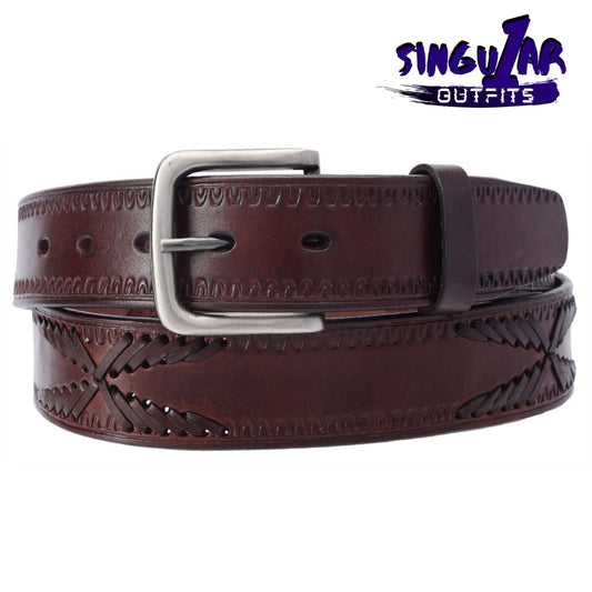 TM-10173 Leather Belt | Cinturon de Piel