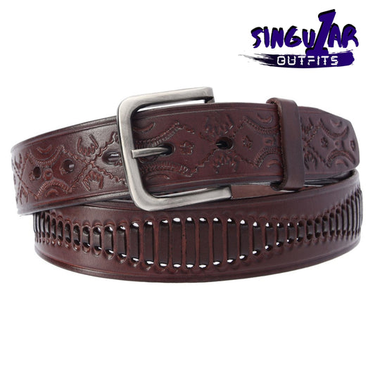 TM-10209 Leather Belt | Cinturon de Piel