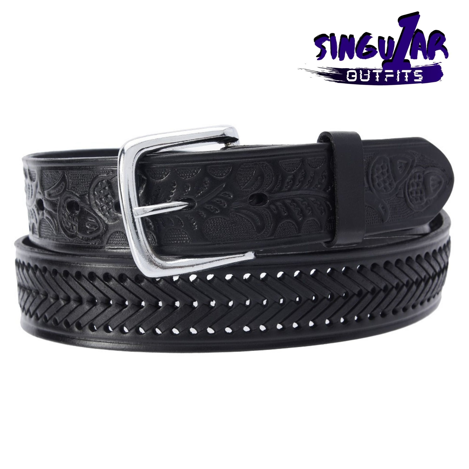 TM-10212 Leather Belt | Cinturon de Piel