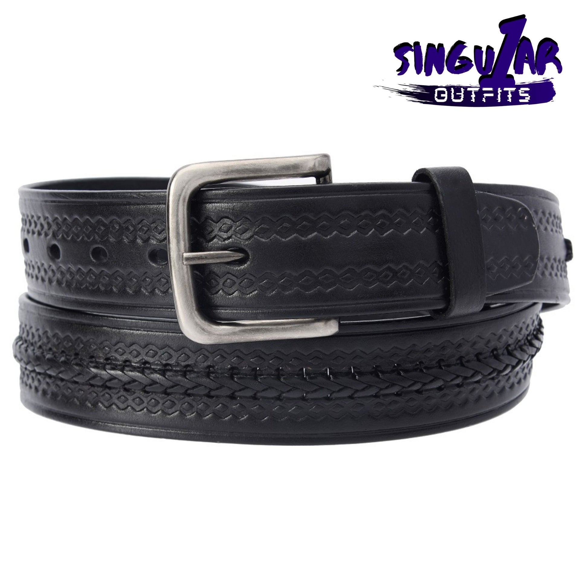 TM-10215 Leather Belt | Cinturon de Piel