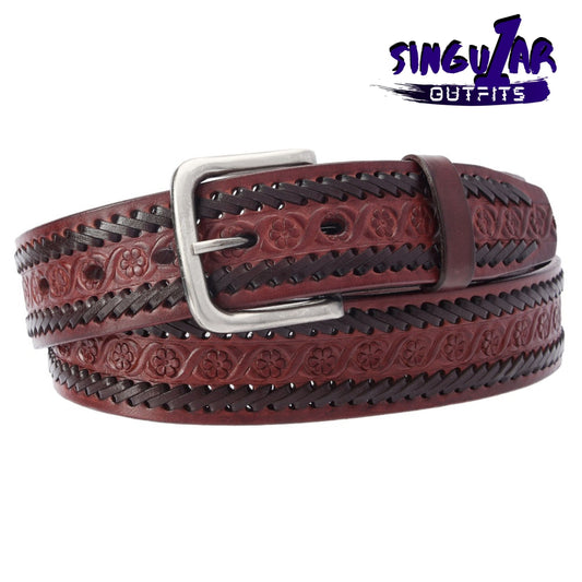 TM-10217 Leather Belt | Cinturon de Piel