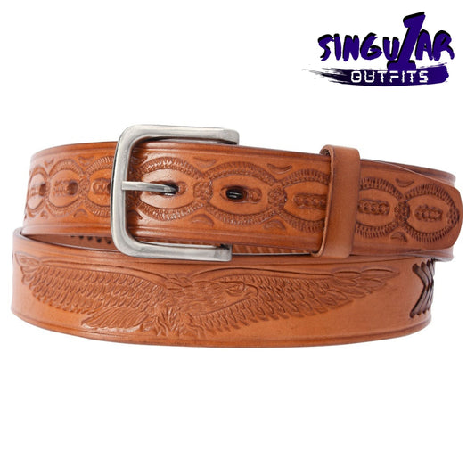 TM-10221 Leather Belt | Cinturon de Piel