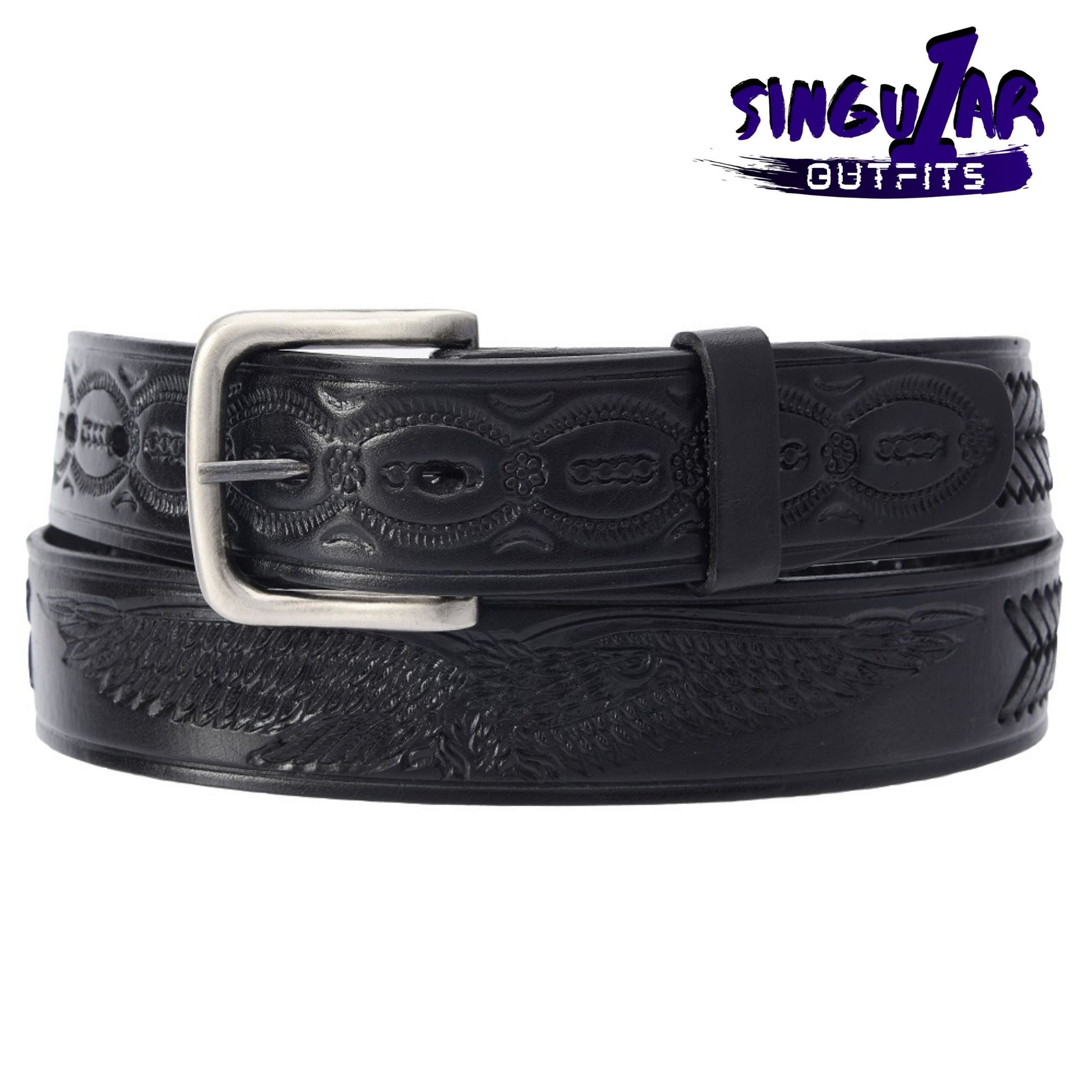 TM-10223 Leather Belt | Cinturon de Piel
