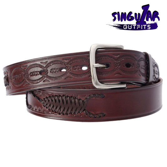 TM-10228 Leather Belt | Cinturon de Piel