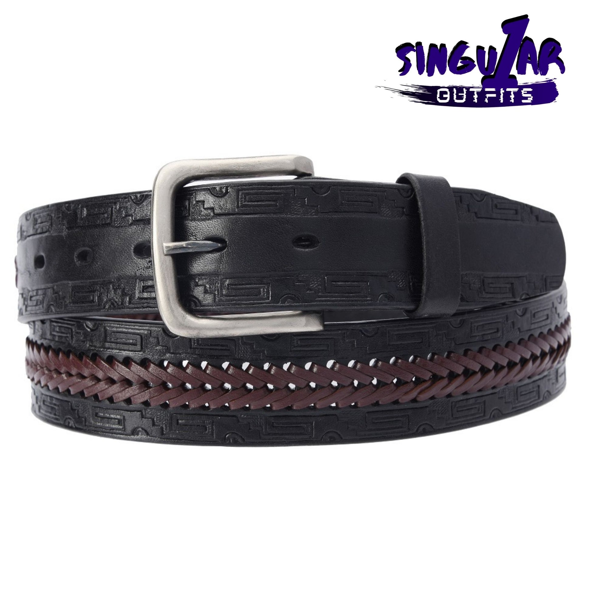 TM-10234 Leather Belt | Cinturon de Piel