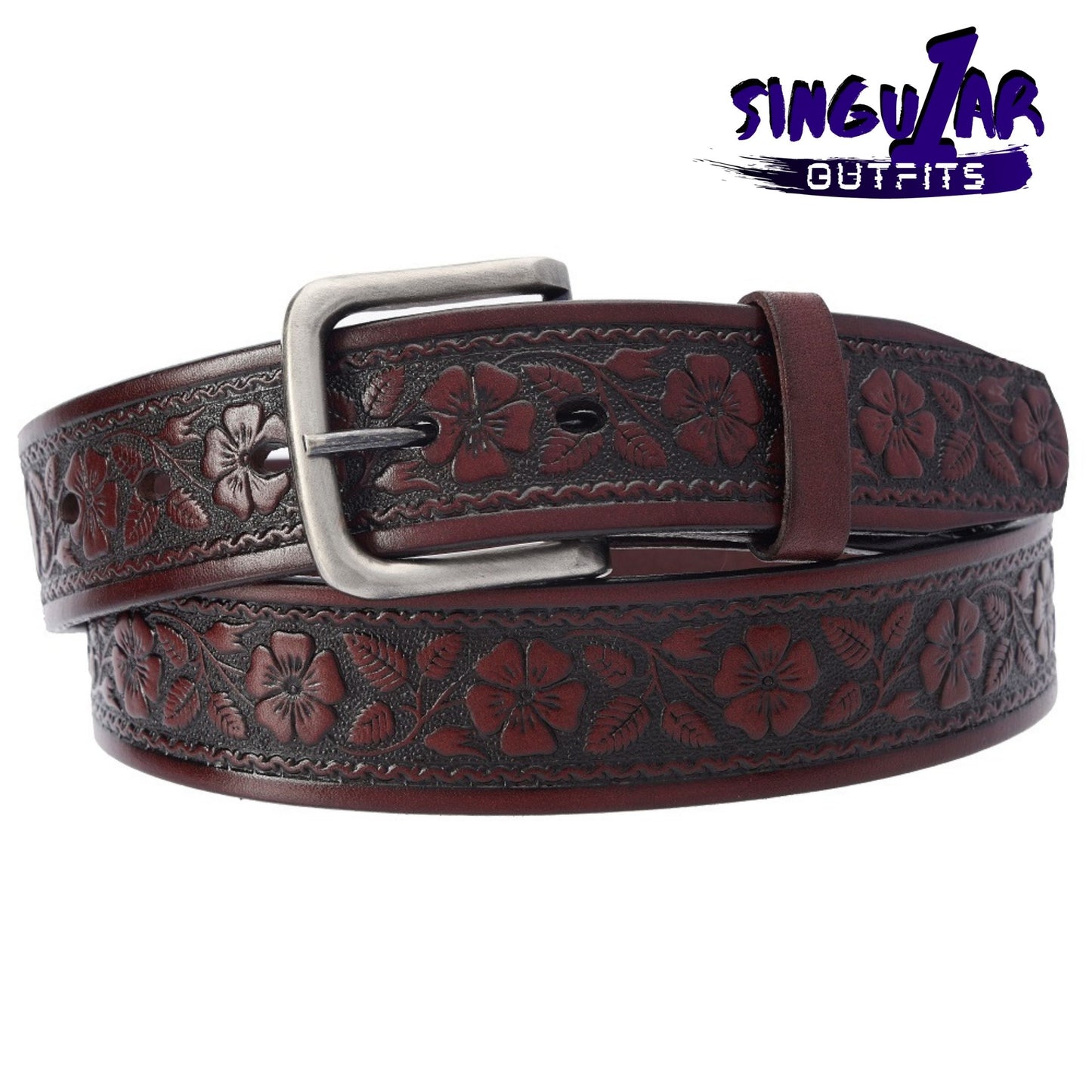 TM-10302 Leather Belt | Cinturon de Piel