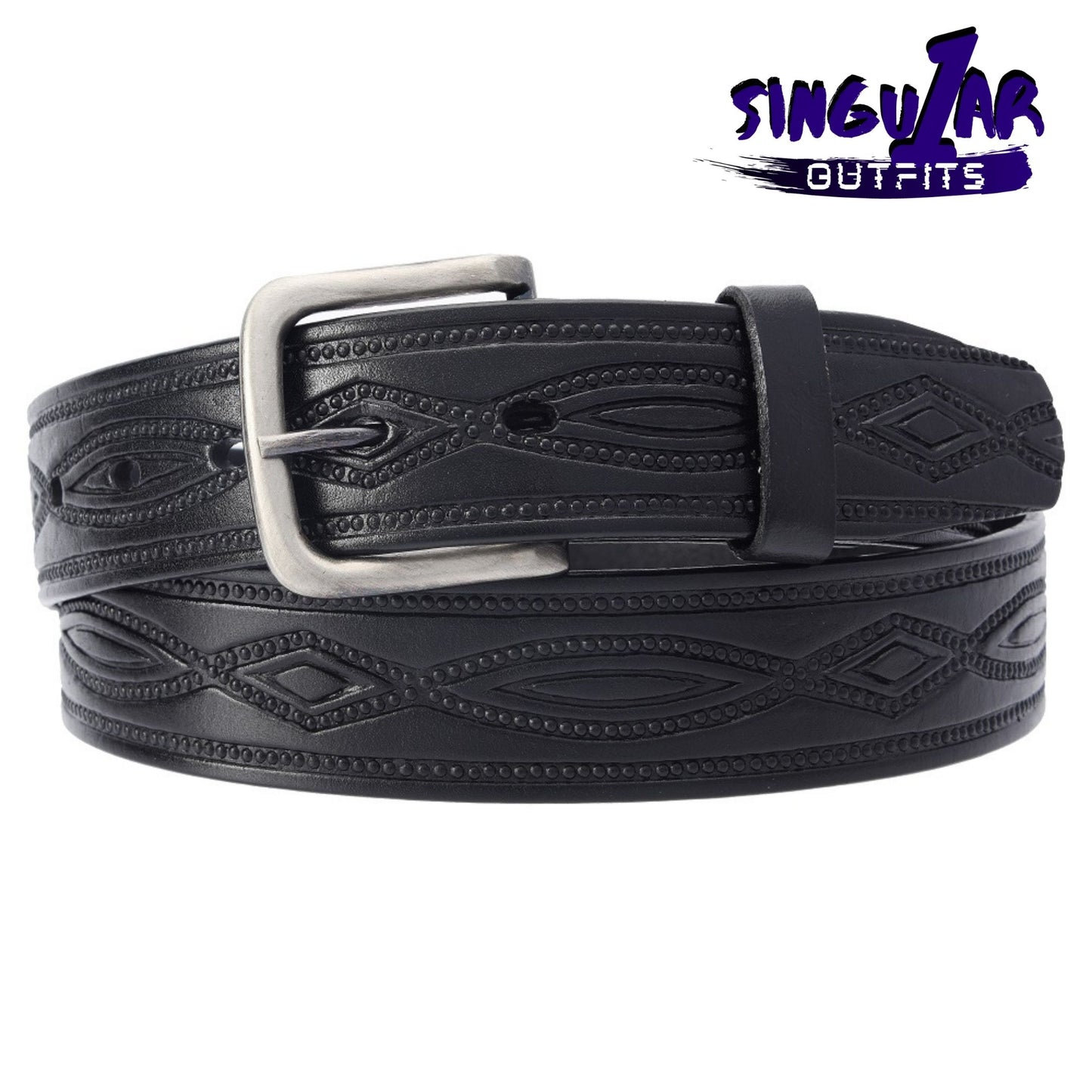 TM-10317 Leather Belt | Cinturon de Piel