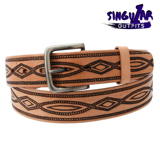 TM-10318 Leather Belt | Cinturon de Piel