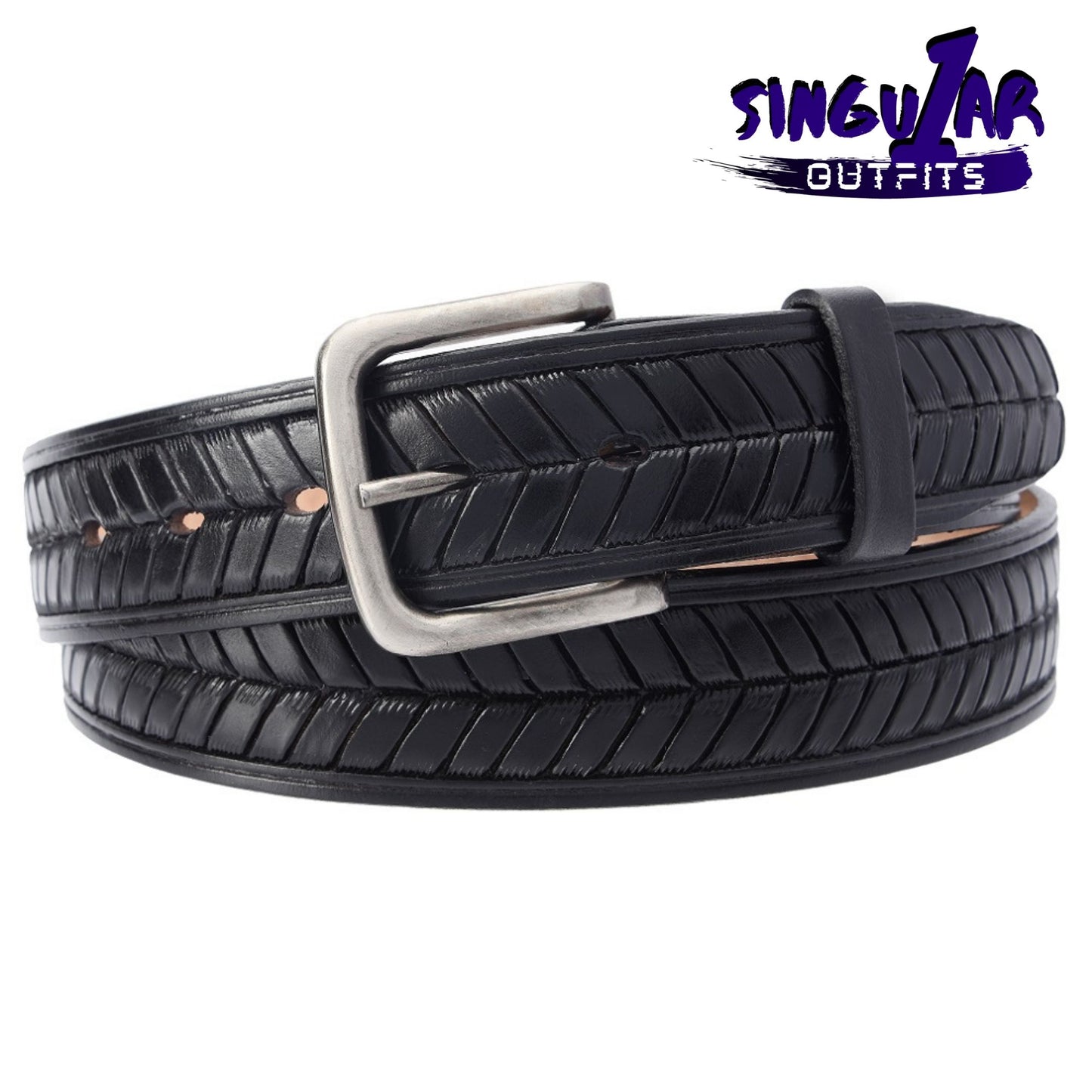 TM-10330 Leather Belt | Cinturon de Piel