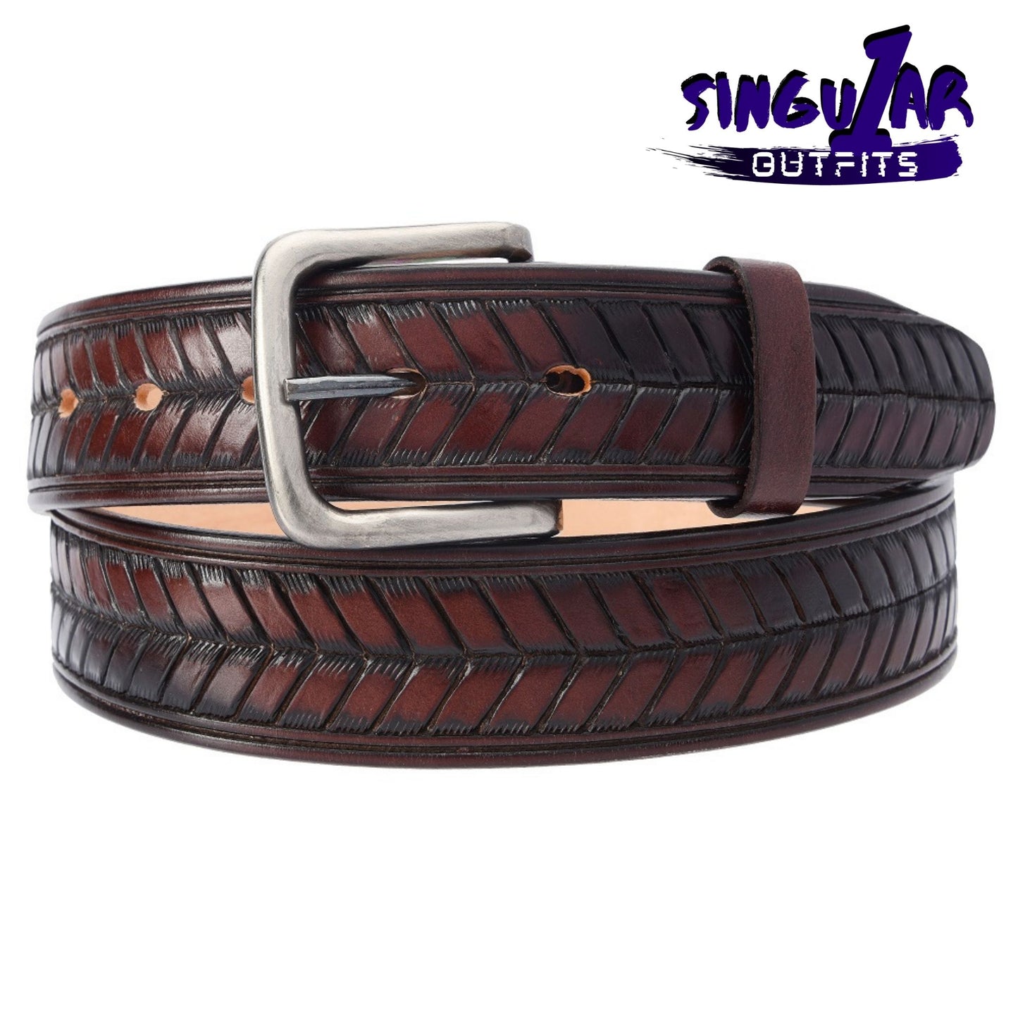 TM-10331 Leather Belt | Cinturon de Piel