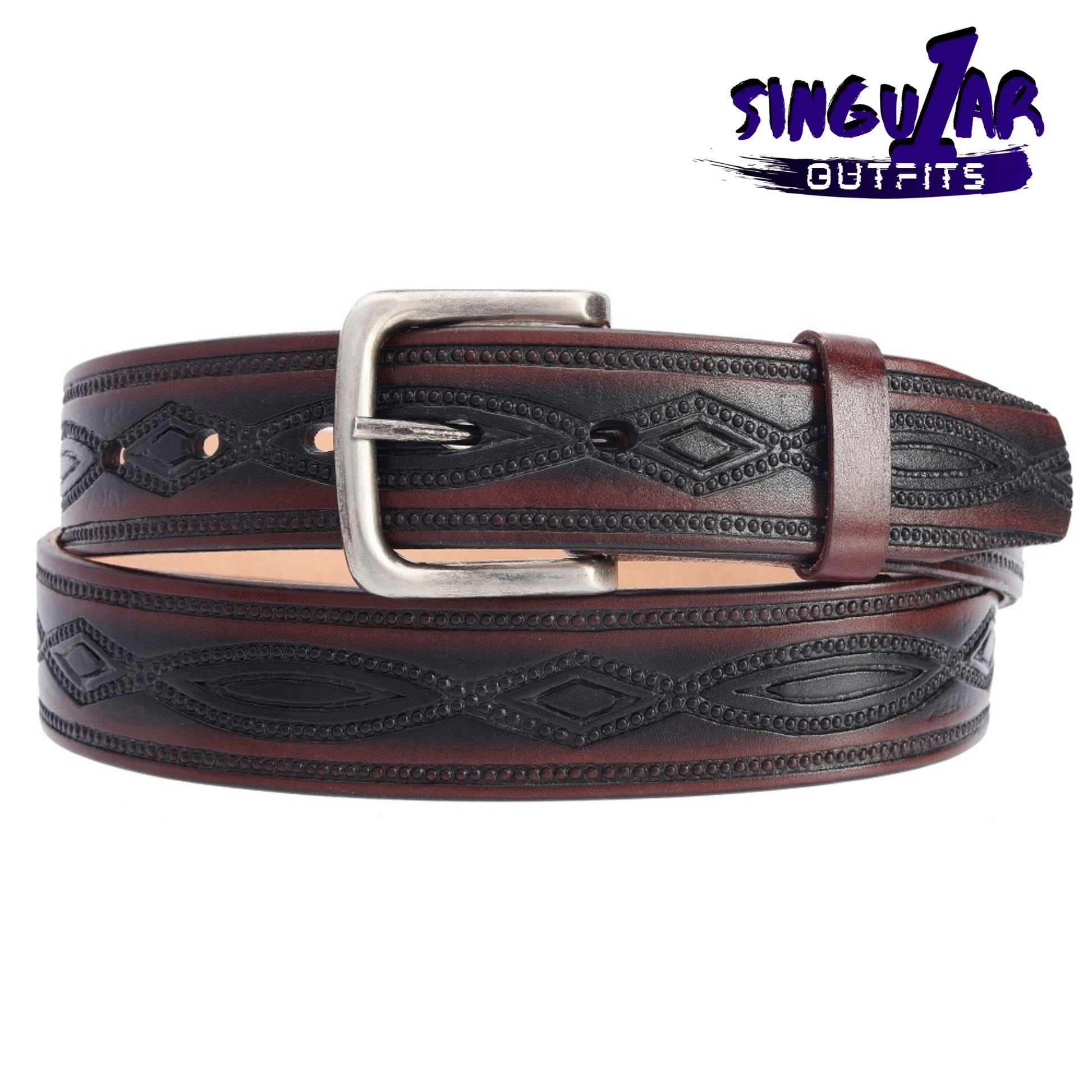 TM-10336 Leather Belt | Cinturon de Piel