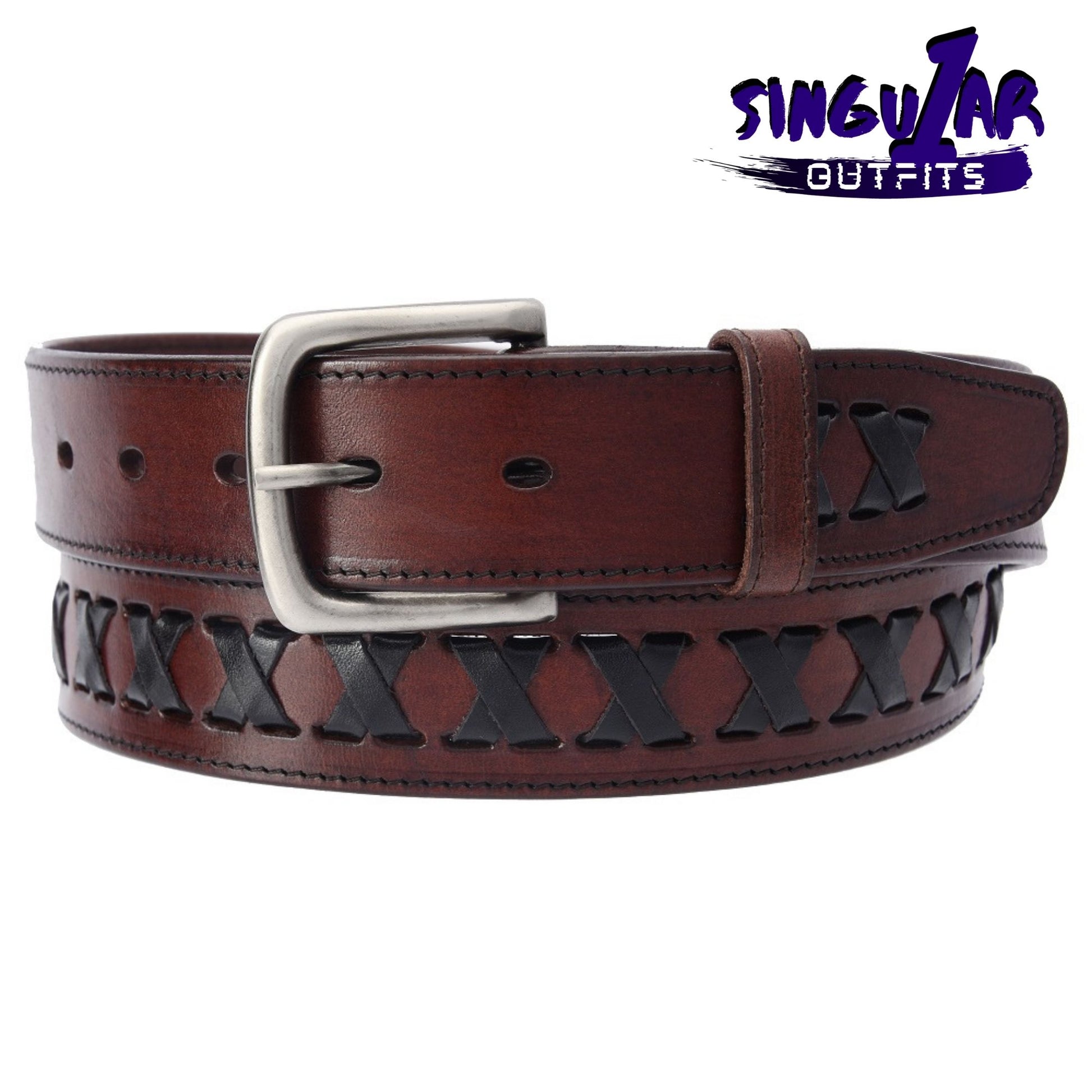 TM-10538 Leather Belt | Cinturon de Piel