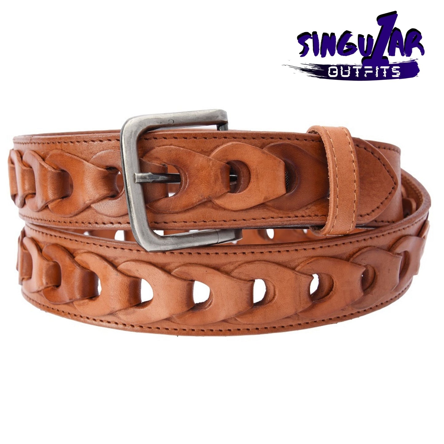 TM-10540 Leather Belt | Cinturon de Piel