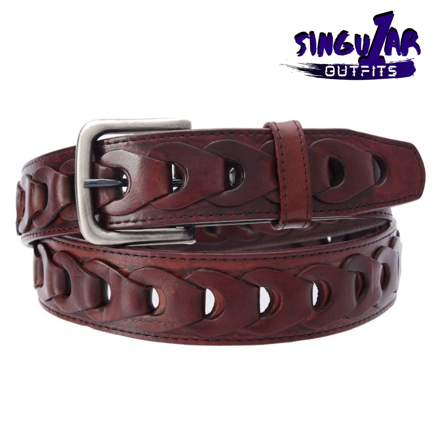 TM-10541 Leather Belt | Cinturon de Piel