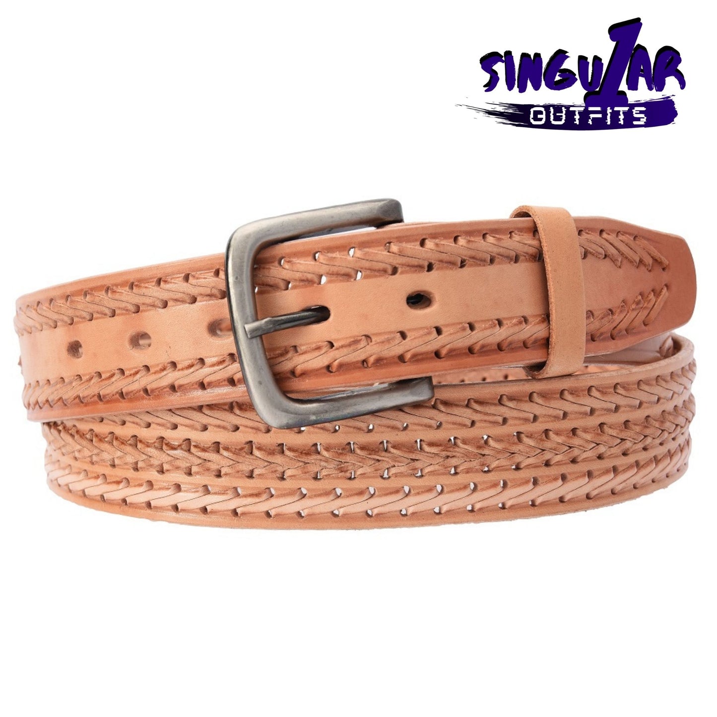 TM-10562 Leather Belt | Cinturon de Piel