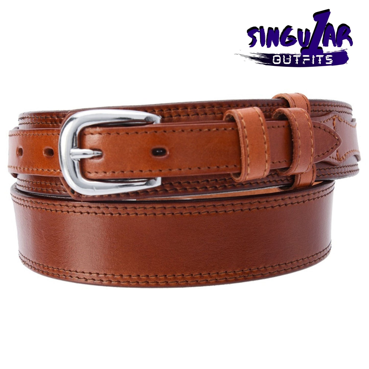 TM-10576 Leather Belt | Cinturon de Piel