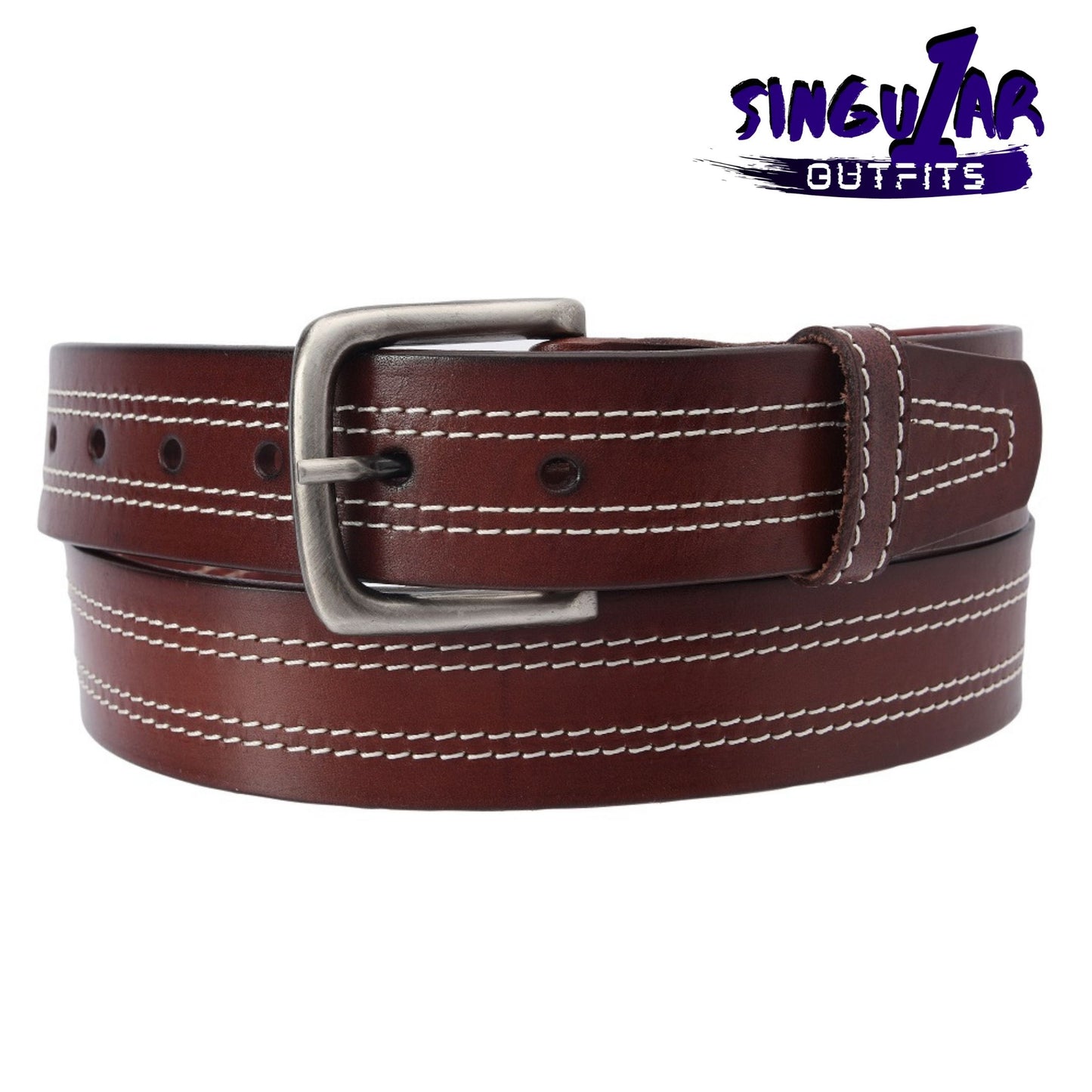 TM-10744 Leather Belt | Cinturon de Piel