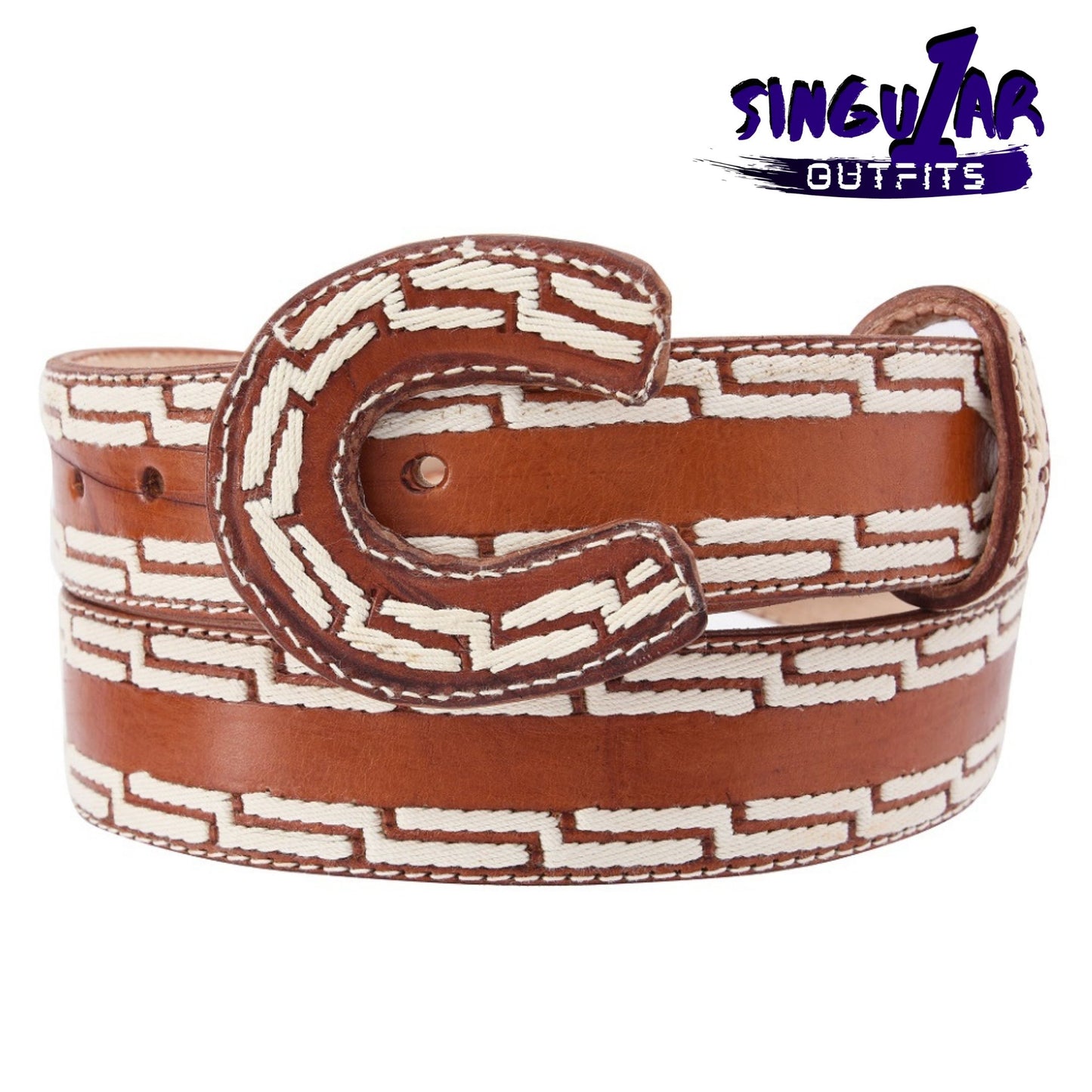 TM-14335 Leather Belt | Cinturon de Piel