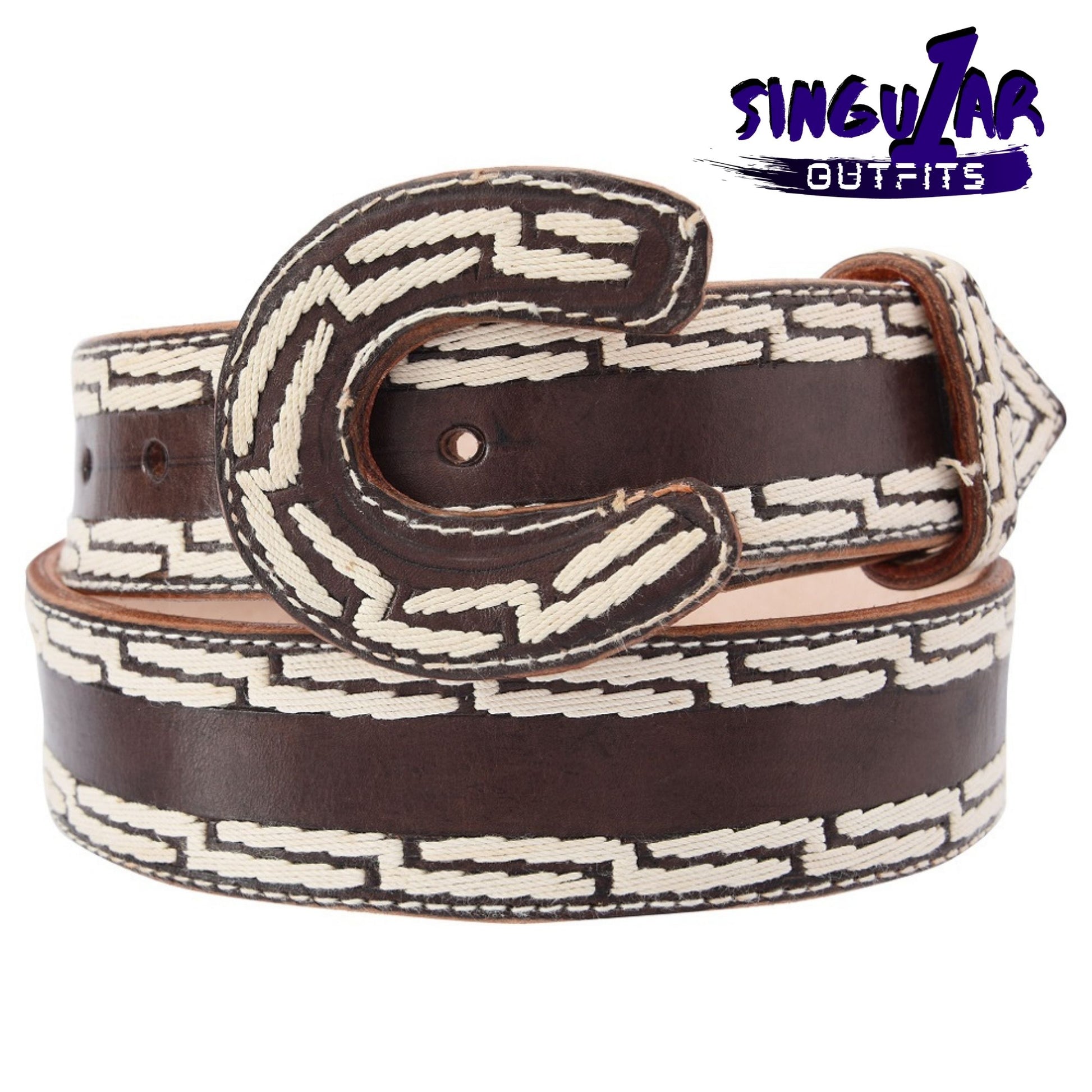 TM-14336 Leather Belt | Cinturon de Piel