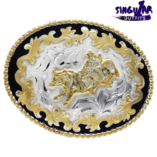 TM-20121 Western belt buckle with rhinestones Singular Outfits