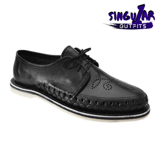 TM-31256 Zapatos Tejidos Mexicanos de hombres Huaraches men's Mexican handwoven shoes Singular Outfits