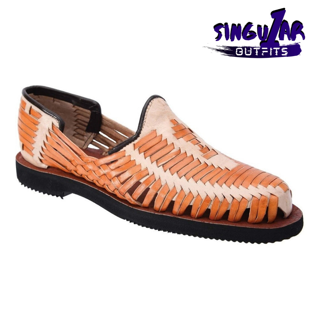 TM-31263  Zapatos Tejidos Mexicanos de hombres Huaraches men's Mexican handwoven shoes Singular Outfits
