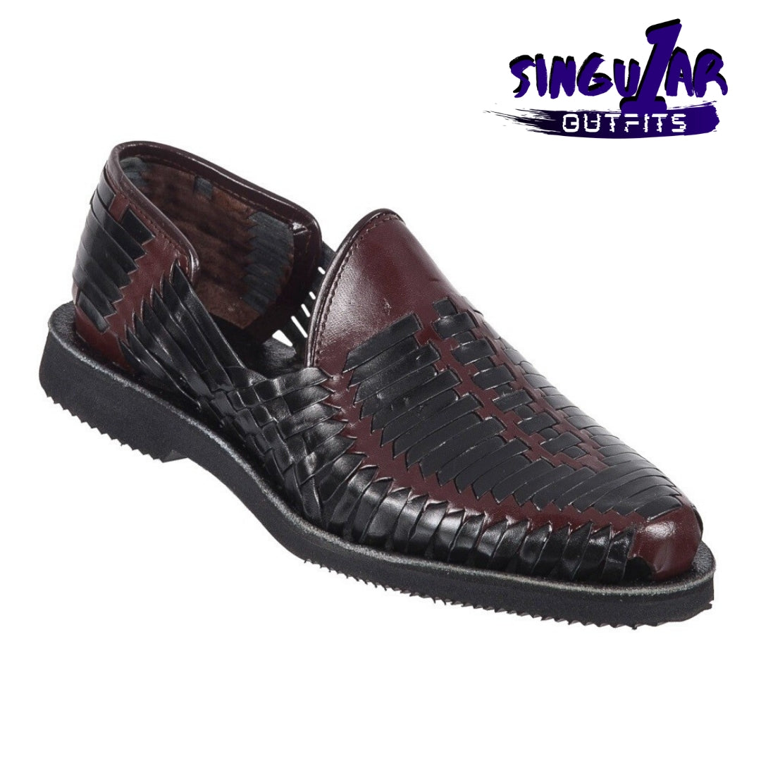 TM-31282 Zapatos Tejidos Mexicanos de hombres Huaraches mens Mexican handwoven shoes Singular Outfits