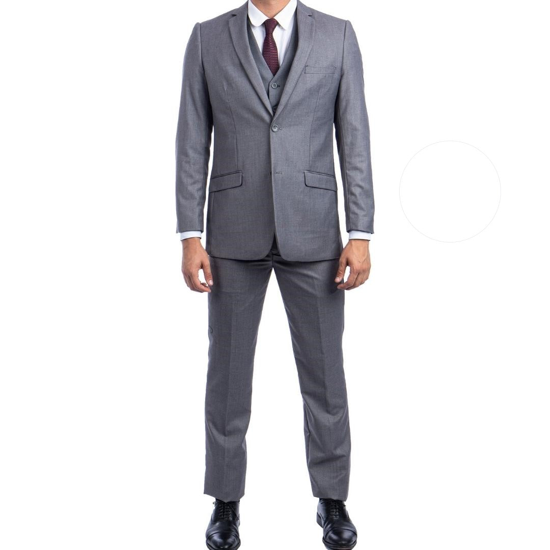 Traje Formal de Dos Piezas Corte Ajustado de Hombre Solapa de Muesca SO-M276S03 Two Piece Formal Suit Slim Fit for Men Notch Lapel