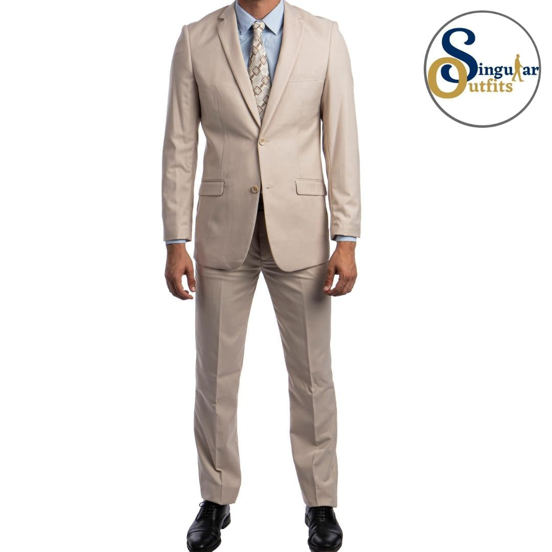 Traje Formal de Dos Piezas Corte Ajustado de Hombre Solapa de Muesca SO-M276S06 Two Piece Formal Suit Slim Fit for Men Notch Lapel