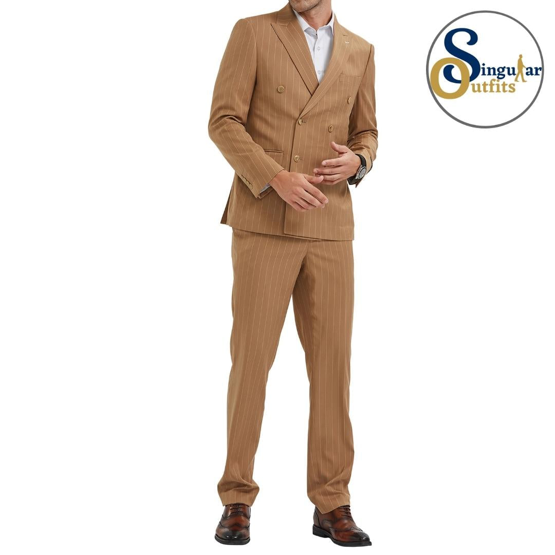 Traje Formal de Dos Piezas Corte Delgado de Hombre Solapa de pico SO-M340SK04 Two Piece Formal Suit Skinny Fit for Men Peak Lapel