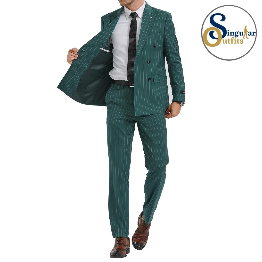 Traje Formal de Dos Piezas Corte Delgado de Hombre Solapa de pico SO-M340SK06 Two Piece Formal Suit Skinny Fit for Men Peak Lapel
