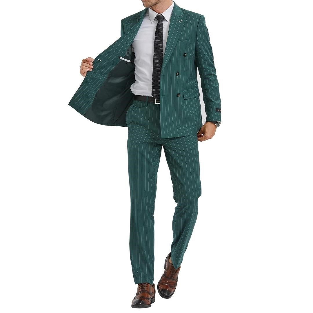 Traje Formal de Dos Piezas Corte Delgado de Hombre Solapa de pico SO-M340SK06 Two Piece Formal Suit Skinny Fit