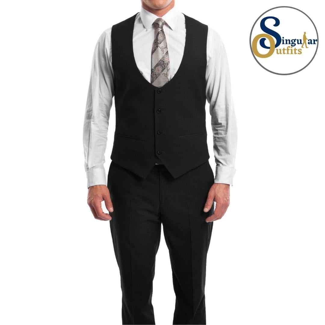 Traje Formal de Tres Piezas Corte Ajustado de hombre solapa de pico SO-M255US01 Three Piece Formal Suit Slim Fit for Men Peak Lapel